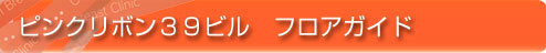 ピンクリボン39ビル フロアガイド